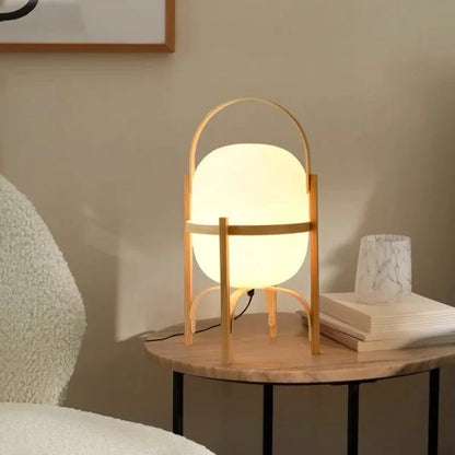 HALOVIA – Basket Design LED Table Lamp