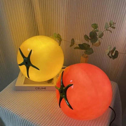 DAZZLIT – Playful LED Tomato Table Lamp