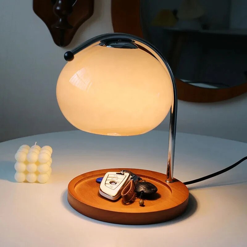 FLINOR - Stylish Glass Macaron Table Lamp