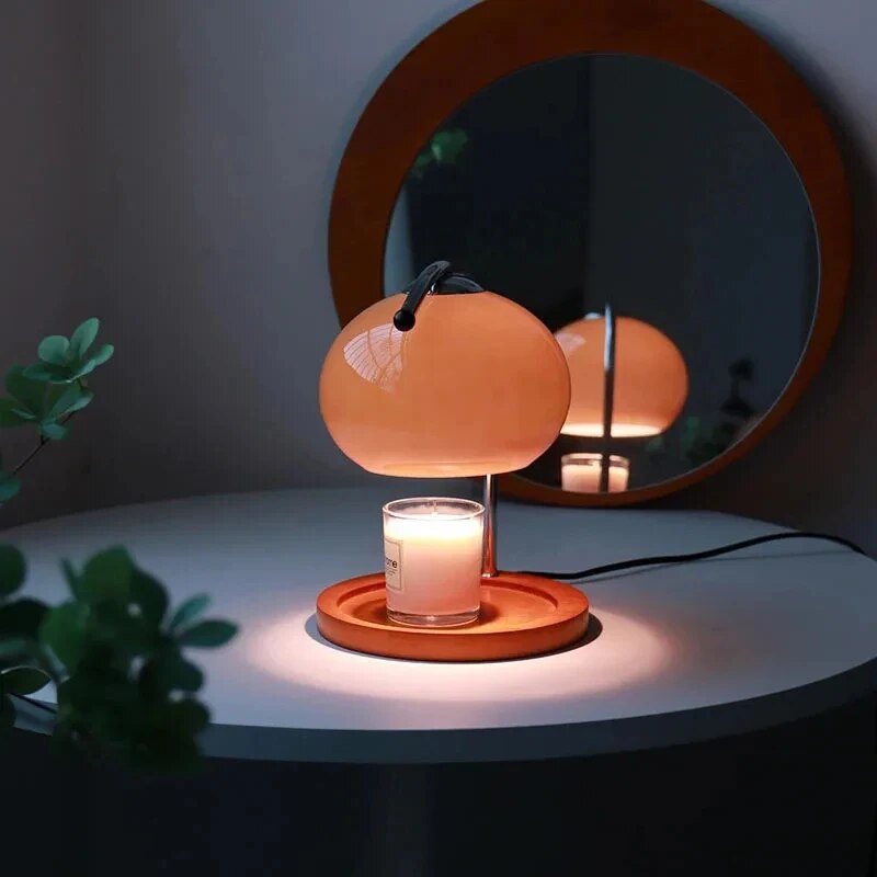 FLINOR - Stylish Glass Macaron Table Lamp