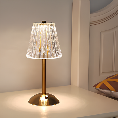 PERFECTA - Elegant Crystal Table Lamp