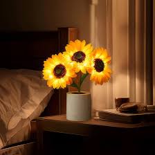 CELESTORA – Elegant Floral Glow Table Lamp