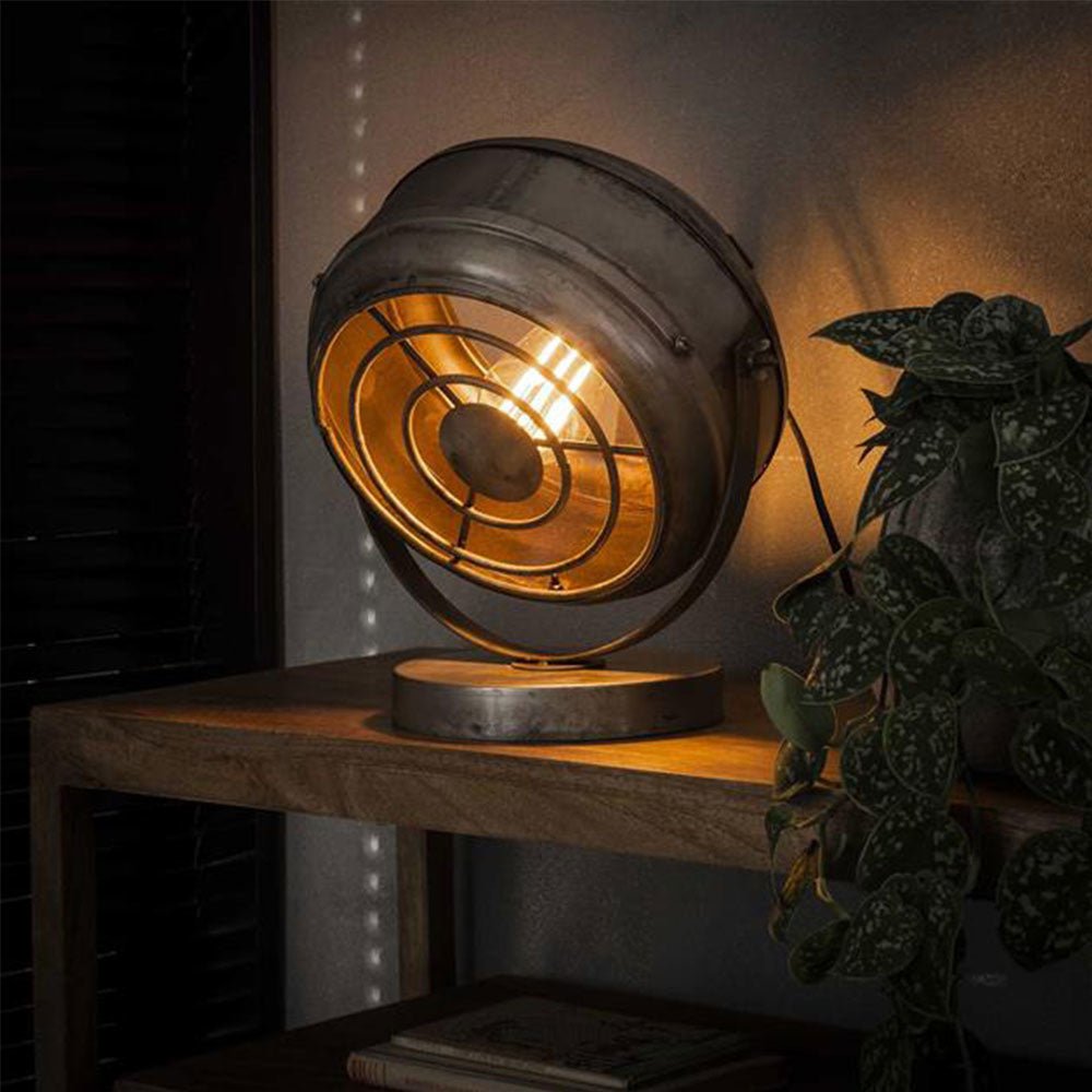 GLOWTRAP – Retro Industrial Table Lamp