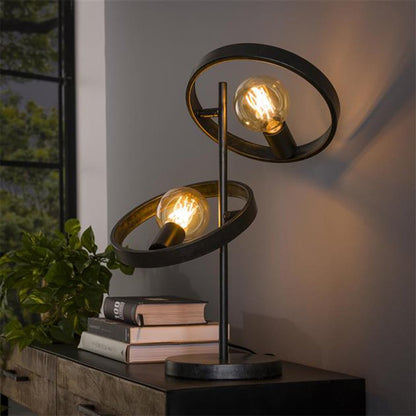 TIVORA – Industrial Metal Table Lamp