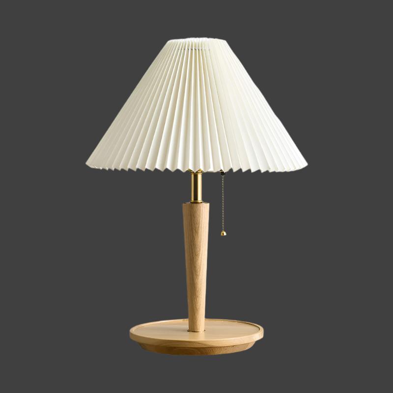 ILLUMINAD – Retro Wooden Table Lamp