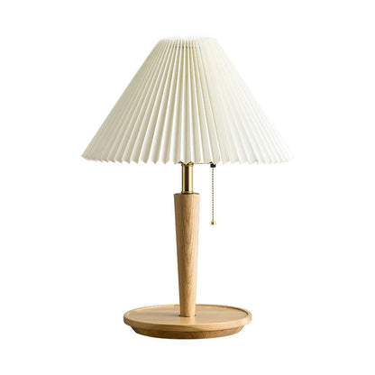 ILLUMINAD – Retro Wooden Table Lamp