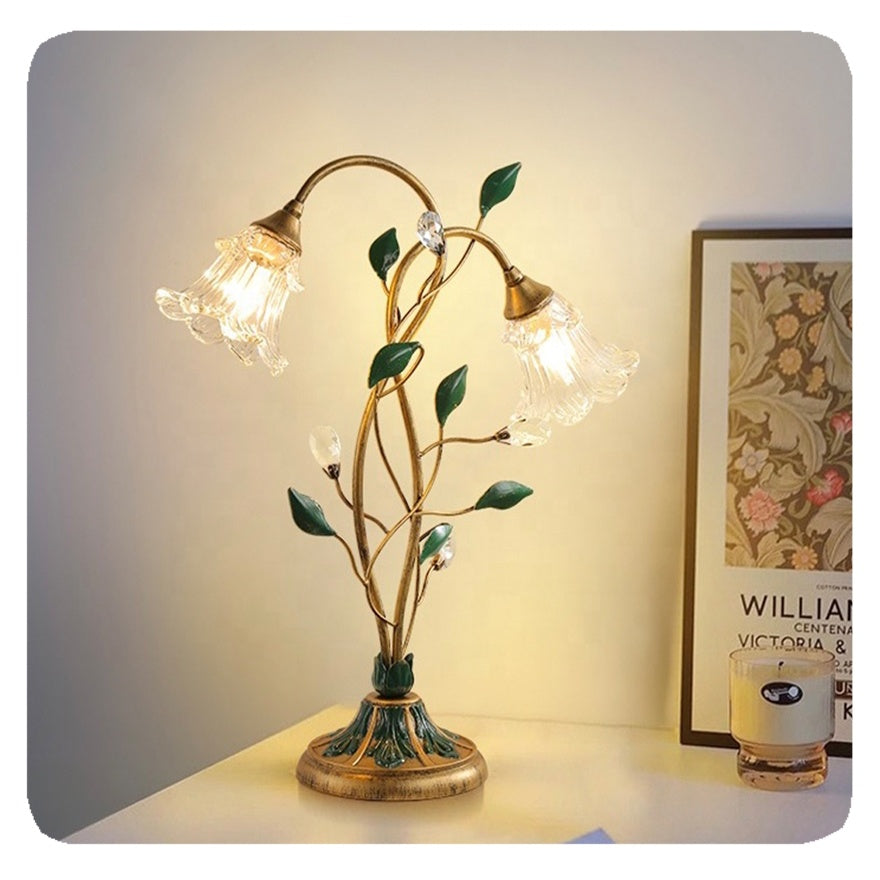 LUMARO – Modern Floral Table Lamp