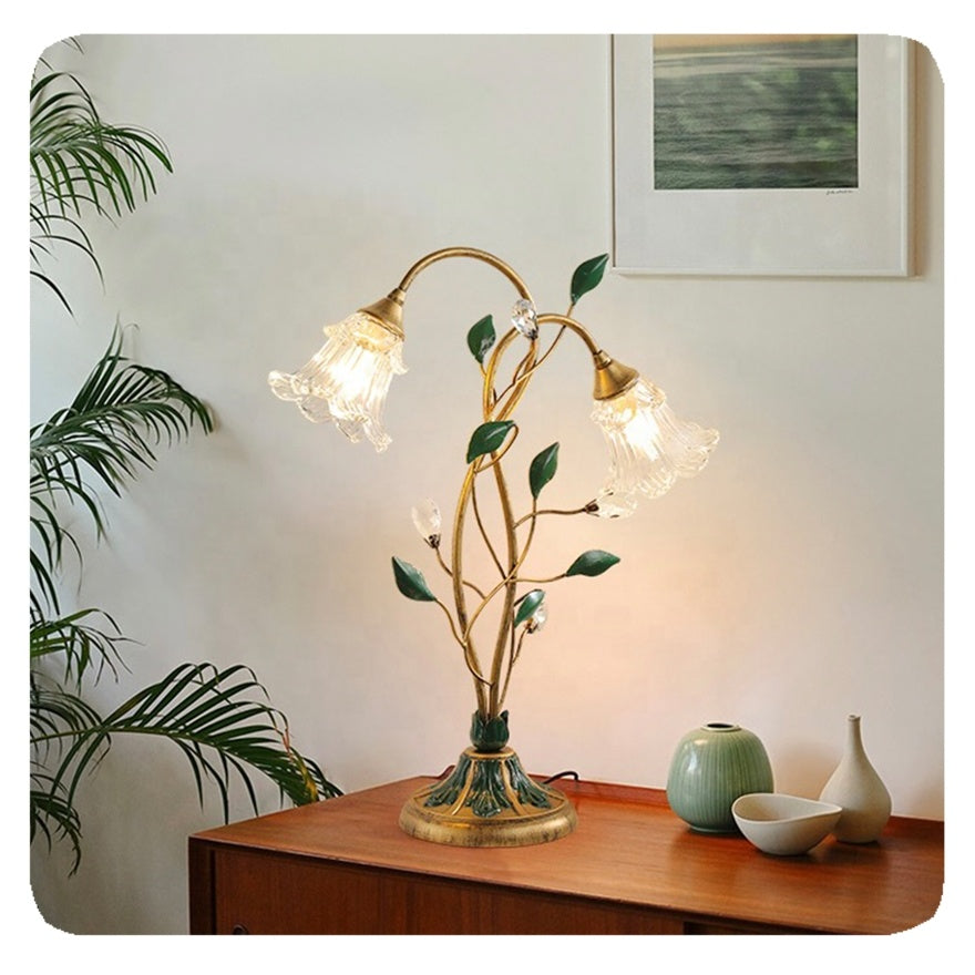 LUMARO – Modern Floral Table Lamp