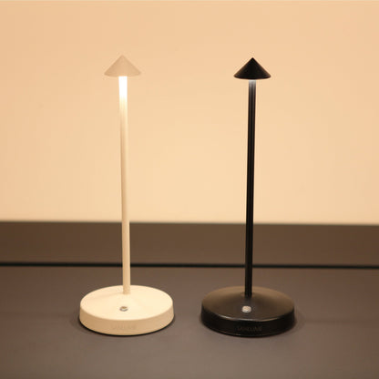 SOLVARA - Sleek Rechargeable LED Table Lamp for Ambient Lighting