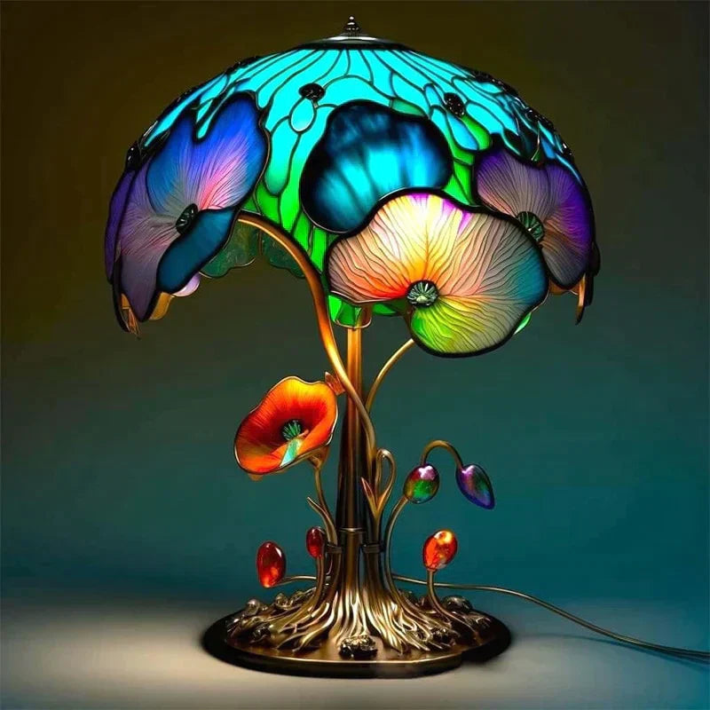 XERIUM-Stained-Glass-Table-Lamp