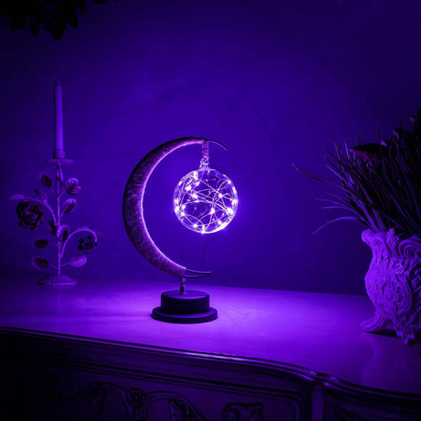 FALMER – Glass Moon Table Lamp